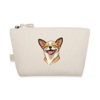 Chihuahua heureux – Chien drôle avec un sourire - Trousse biologique - nature - Devant