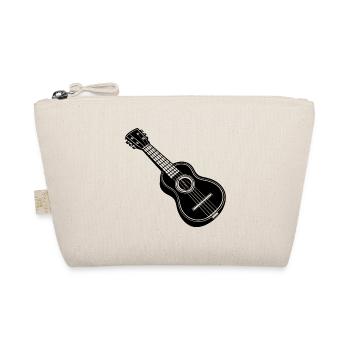 Ukulele - Bio-Täschchen - Natur - Vorne