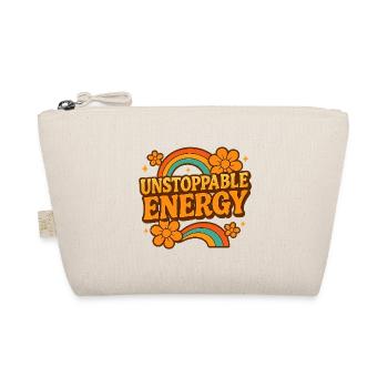 Unstoppable Energy Retro Rainbow - Organic Pouch - nature - Front