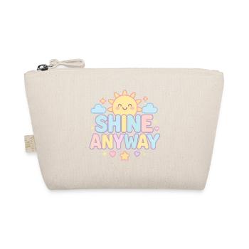 Pastel Sun Shine Anyway - Organic Pouch - nature - Front