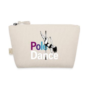 Pole Dance Poledancerin grafisch akrobatisch Gesch - Bio-Täschchen - Natur - Vorne