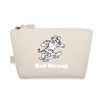 Rolling Tiger Skate Style - Organic Pouch - nature - Front