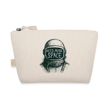 Need More Space Astronaut Saying Drawing - Organic Pouch - nature - Front