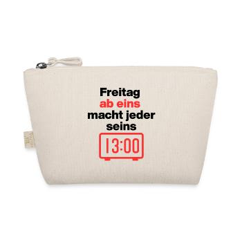 Friday from one everyone does their own, weekend - Organic Pouch - nature - Front