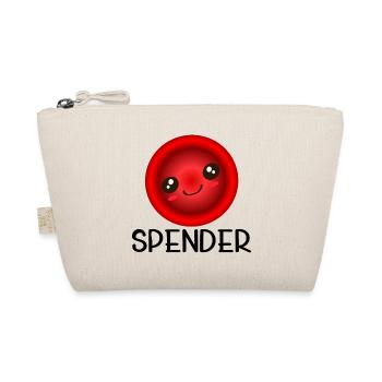 Rote Blutzellen Blutspende Spender - Bio-Täschchen - Natur - Vorne