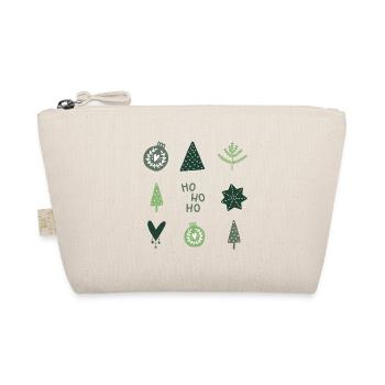 HO HO HO - VERT SAPIN - Trousse biologique - nature - Devant