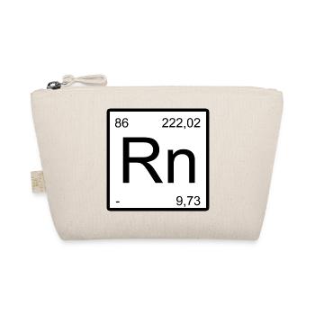 Radon Periodical Design Black & White - Organic Pouch - nature - Front