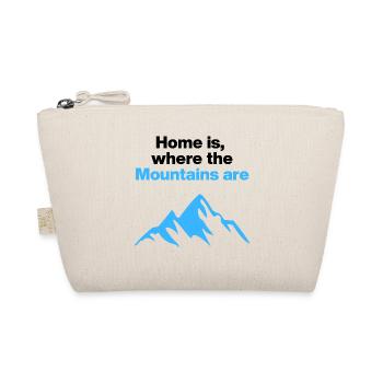 Home is where the Mountains are, Berge - Bio-Täschchen - Natur - Vorne