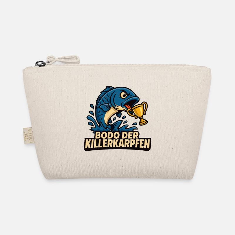 Killerkarpfen Siegersieg Motiv Bio-Täschchen