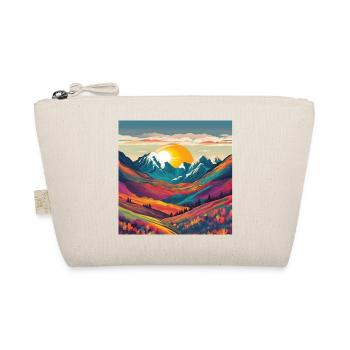 Lever de soleil dans des paysages montagneux colorés - Trousse biologique - nature - Devant