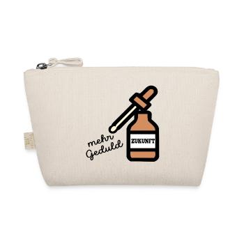 Future New Year's resolutions Patience - Organic Pouch - nature - Front