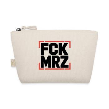 Copy of FCK MRZ  - Anti CDU/CSU Logo - Bio-Täschchen - Natur - Vorne