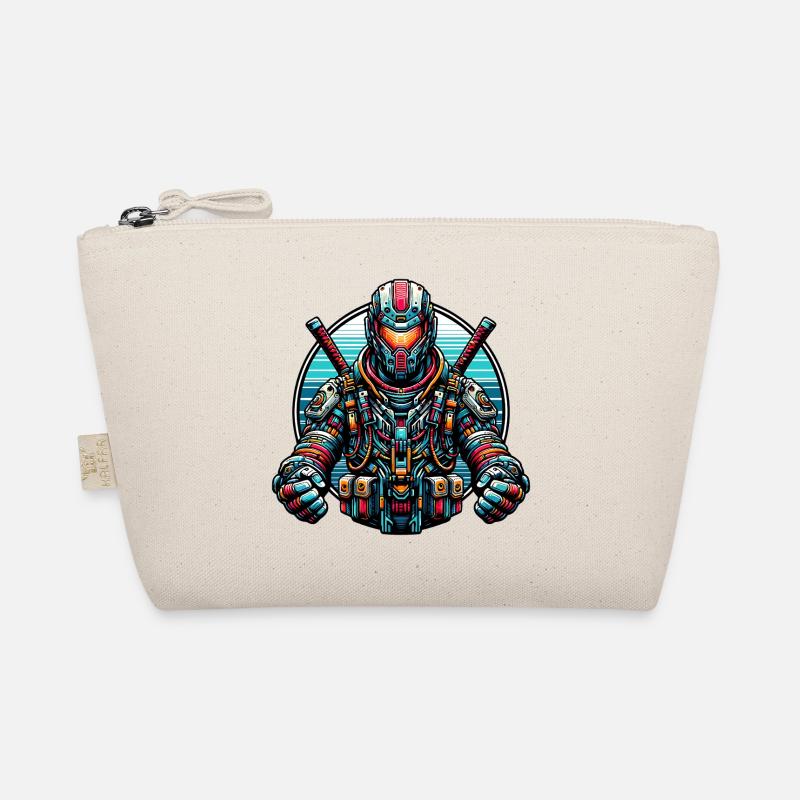 Robot Samurai Bio-Täschchen