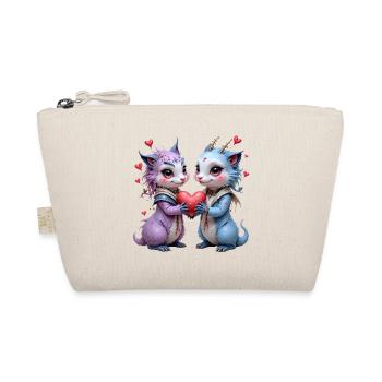 Love Bunny Cake Twins - Organic Pouch - nature - Front