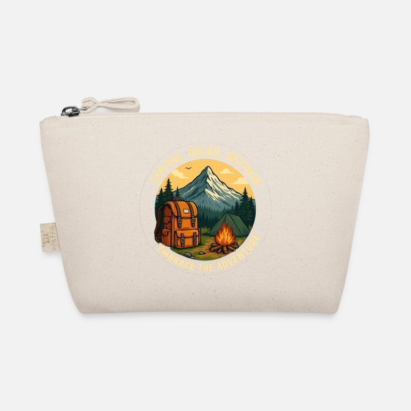 Mountain Adventure: Explore and Dream Organic Pouch
