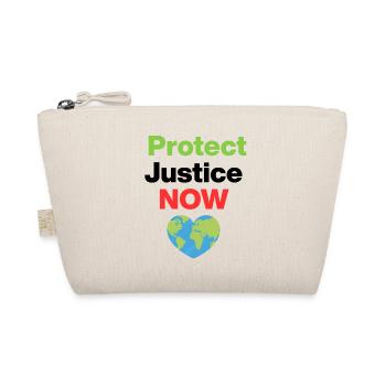 Protect Justice – Act Now, Öloogisch, Umwelt - Bio-Täschchen - Natur - Vorne