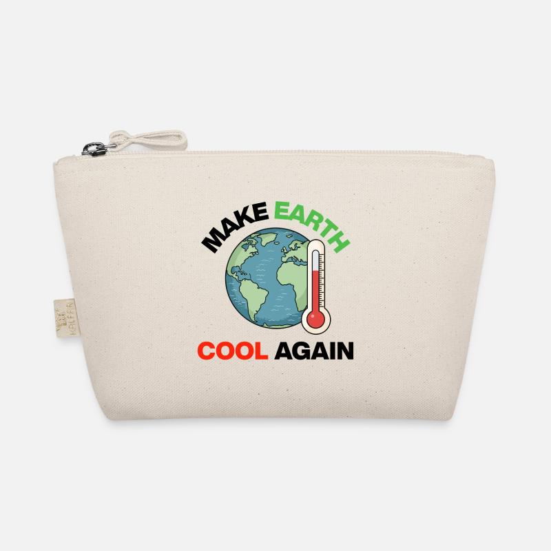 Make Earth Cool Again – Act Now - Organic Pouch - nature