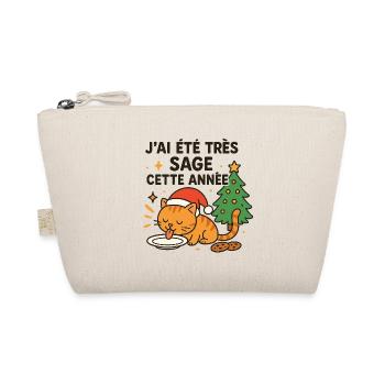 Chat Noël Sage et Gourmand - Trousse biologique - nature - Devant