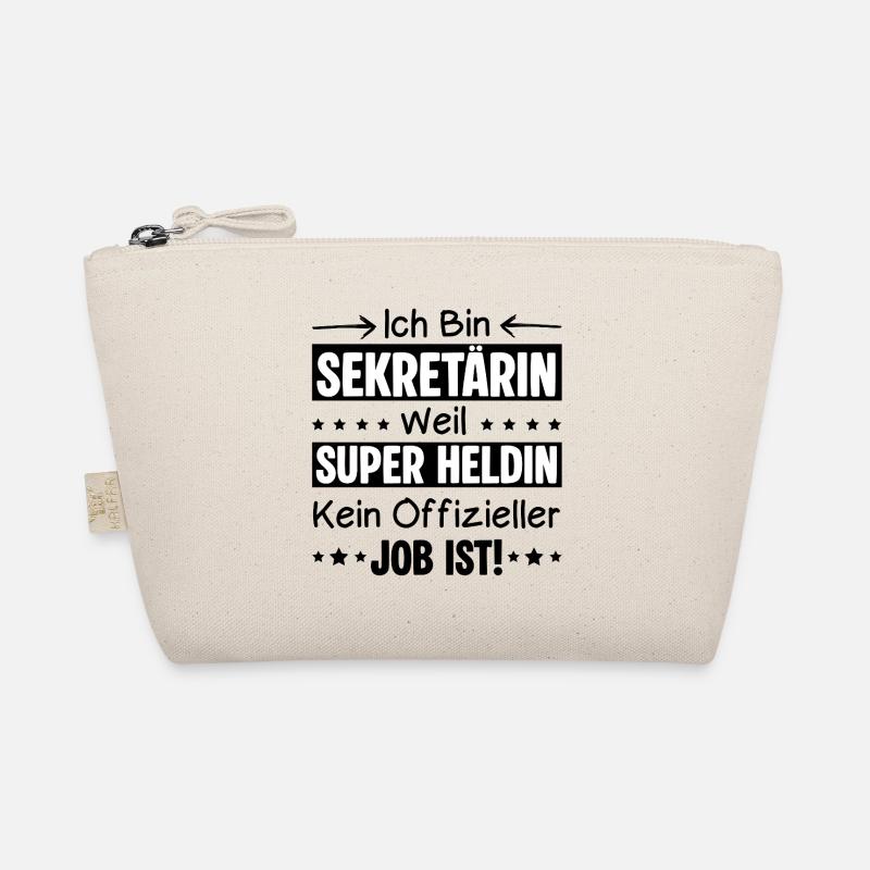 Ich Bin Sekretaerin Weil Super Heldin, Beruf Zitat Bio-Täschchen