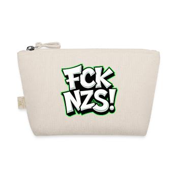 FCK NZS Statement gegen Rassismus - Bio-Täschchen - Natur - Vorne