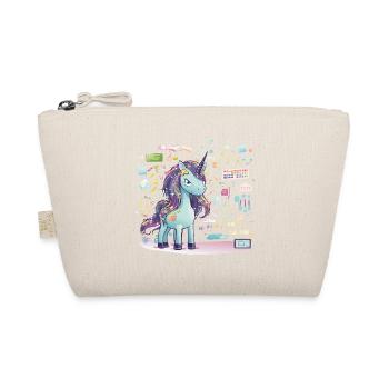 Unicorn Technology Spell Illustration - Organic Pouch - nature - Front