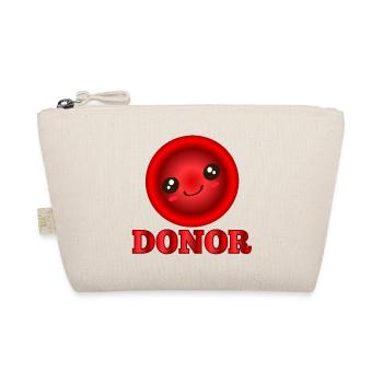 Blood Donation Donor - Organic Pouch - nature - Front