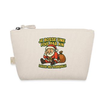 Noël Fatigué: Laisse-Moi Tranquille - Trousse biologique - nature - Devant