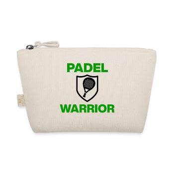 Padel Warrior – For Court Fighters and Padel Fans - Organic Pouch - nature - Front