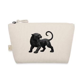 Panthère noire géométrique - Trousse biologique - nature - Devant