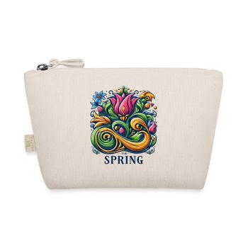 Spring Logo - Organic Pouch - nature - Front