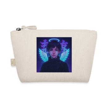 Cyberpunk Angel E-Boy Y2K Synthwave Art - Trousse biologique - nature - Devant