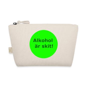 L’alcool, c’est nul (cercle vert) - Trousse biologique - nature - Devant