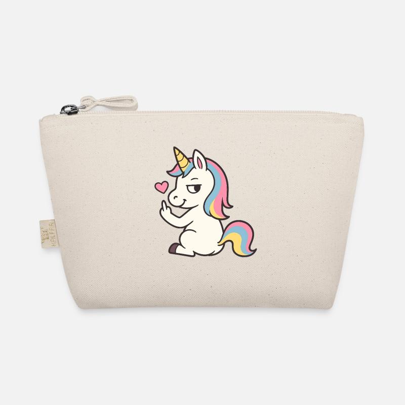 Licorne espiègle au cœur – Déclaration de licorne douce Trousse biologique