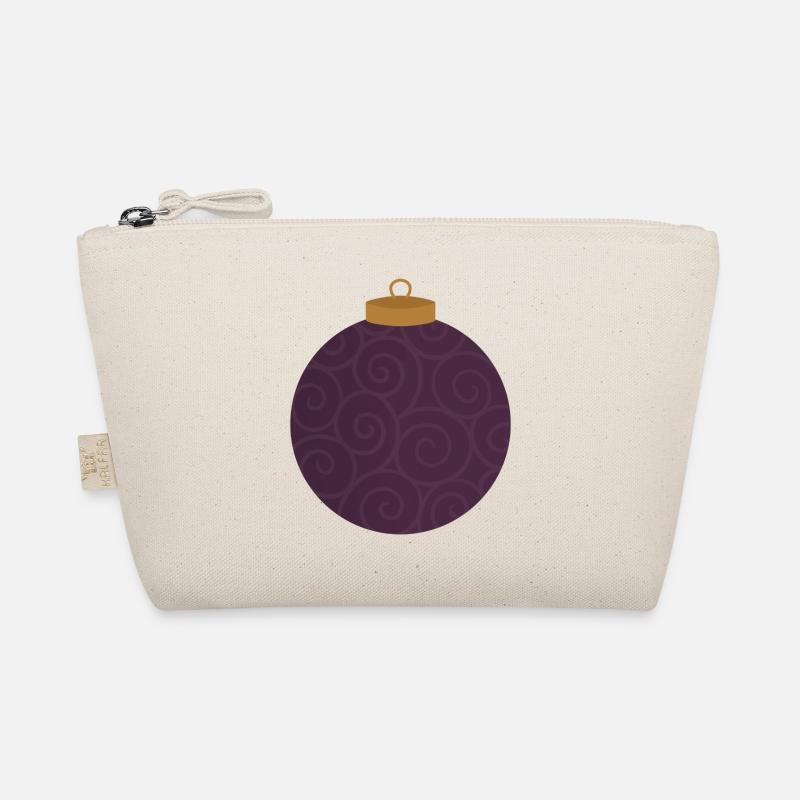 Ornement violet tourbillonné Trousse biologique