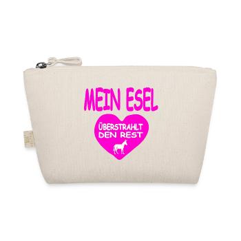 donkey - Organic Pouch - nature - Front