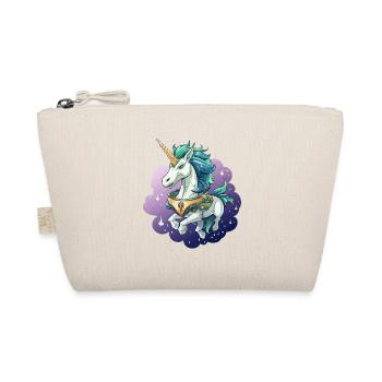 Cosmic Unicorn in the Sea of Stars - Organic Pouch - nature - Front
