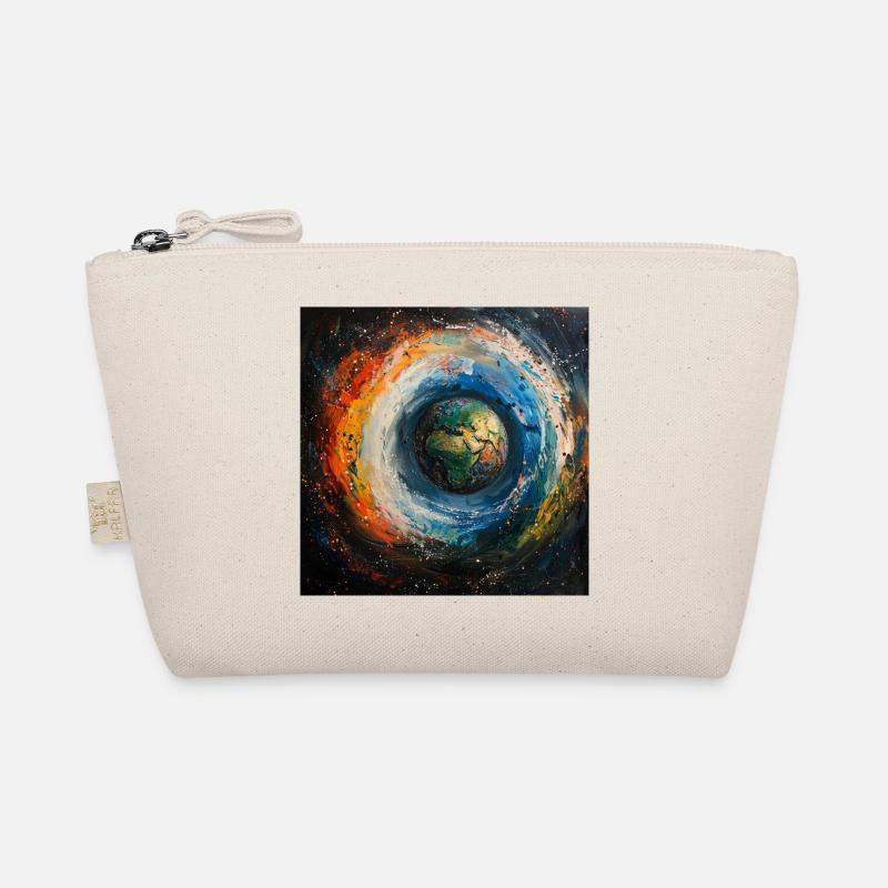 Le monde de la Terre dans un tourbillon de couleurs Trousse biologique