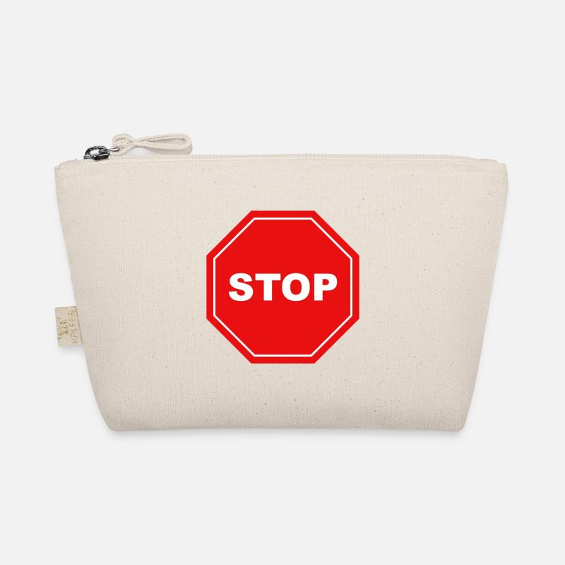 Stop sign Organic Pouch