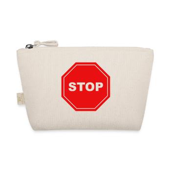 Stop sign - Organic Pouch - nature - Front