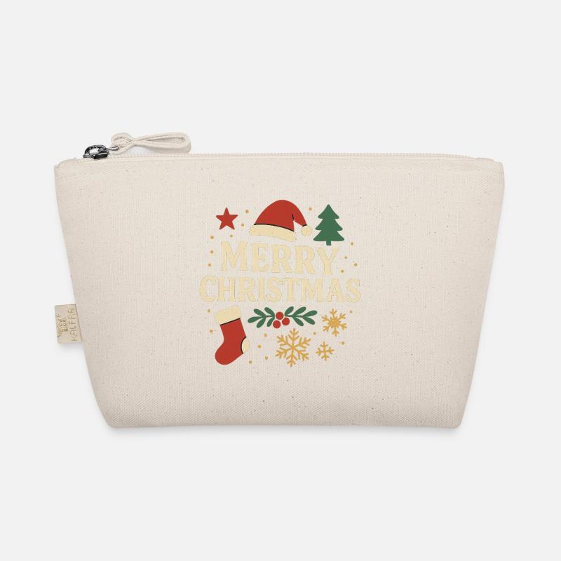Joyeux Noël Lettres rétro Trousse biologique