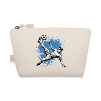 Soccer Shot Overhead Kick Goal Side Kick - Organic Pouch - nature - Front