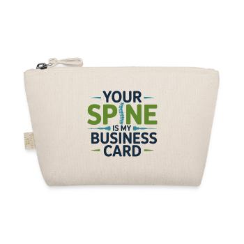 Chiropracteur Votre colonne vertébrale est ma carte de visite - Trousse biologique - nature - Devant
