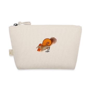 Medieval Rooster – Stylized Creature - Organic Pouch - nature - Front