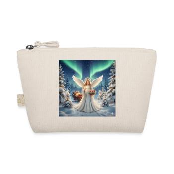Anges dans la forêt hivernale des aurores boréales - Trousse biologique - nature - Devant