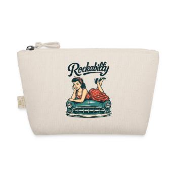 Cadeau rétro pin-up de voiture vintage rockabilly - Trousse biologique - nature - Devant