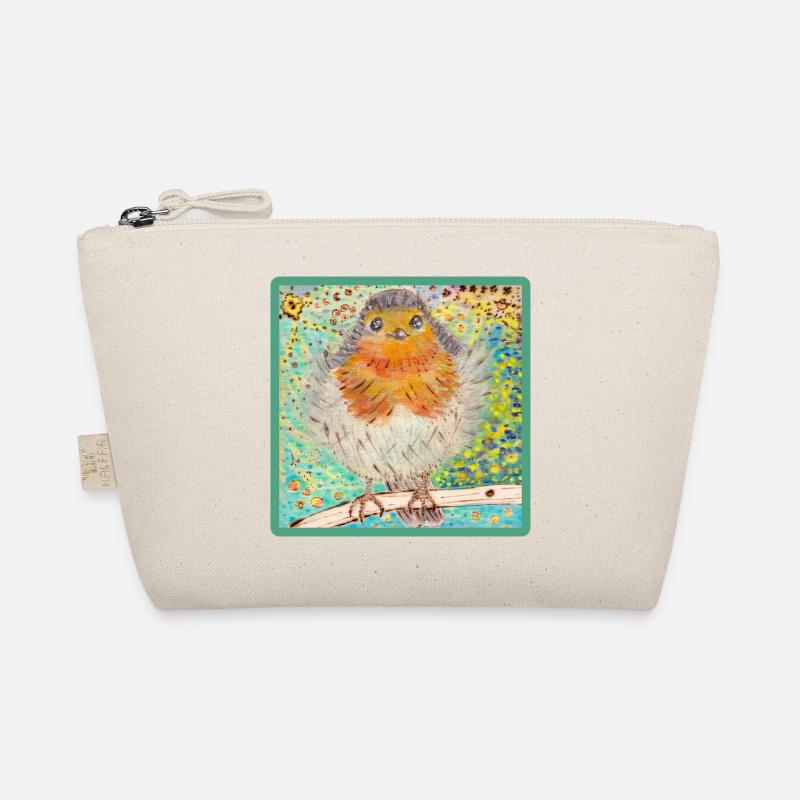 Rotkehlchen /Robin Bio-Täschchen