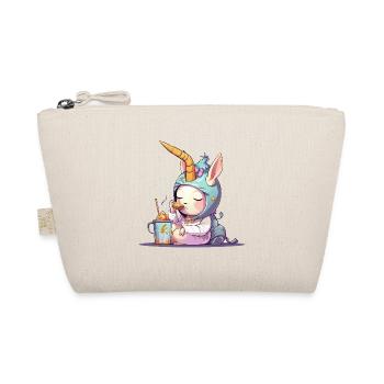 Rêve nue de licorne câline - Trousse biologique - nature - Devant