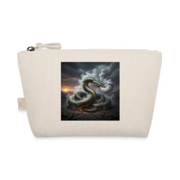 Snake in the lava field - Organic Pouch - nature - Front