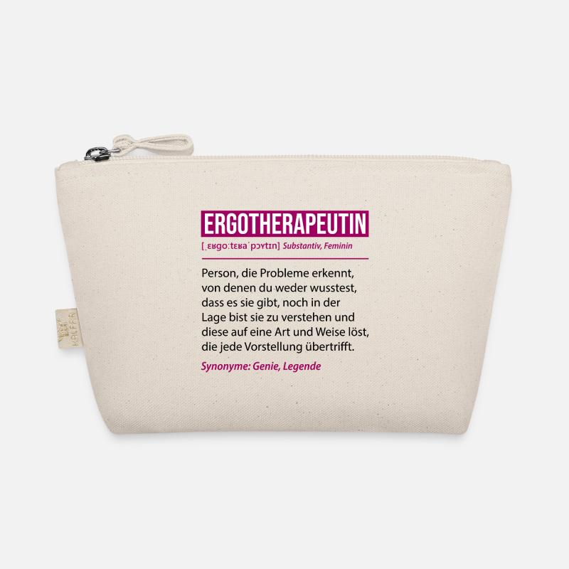 Ergotherapeutin Definition Lustiges Beruf Geschenk - Bio-Täschchen - Natur