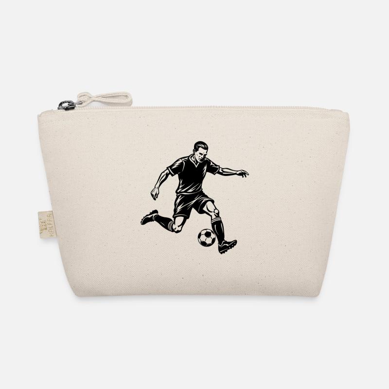 Fußballspieler Bio-Täschchen